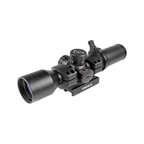 Tactical 30 Rifle Scope, 3-9X42, 30mm, Illuminated Reticle (Includes 1 Piece Base) by TruGlo
