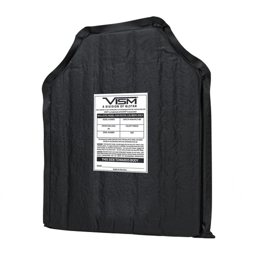 LVL IIIA UHMWPE Soft Ballistic Panel 10"X12" - Shooter's Cut