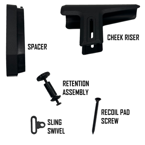 TM22 Standard Cheek Riser Accessory Assembly