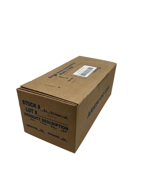 ArmscorUSA - 22TCM - 40gr - JHP - Nickel Plated Casing - 1,000rnd/Case