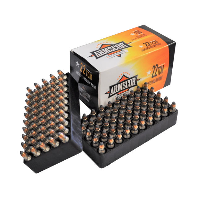 Armscorprecision 22tcm9r 39gr Jhp Nickel Casing 100rndbox Value Pack 7901