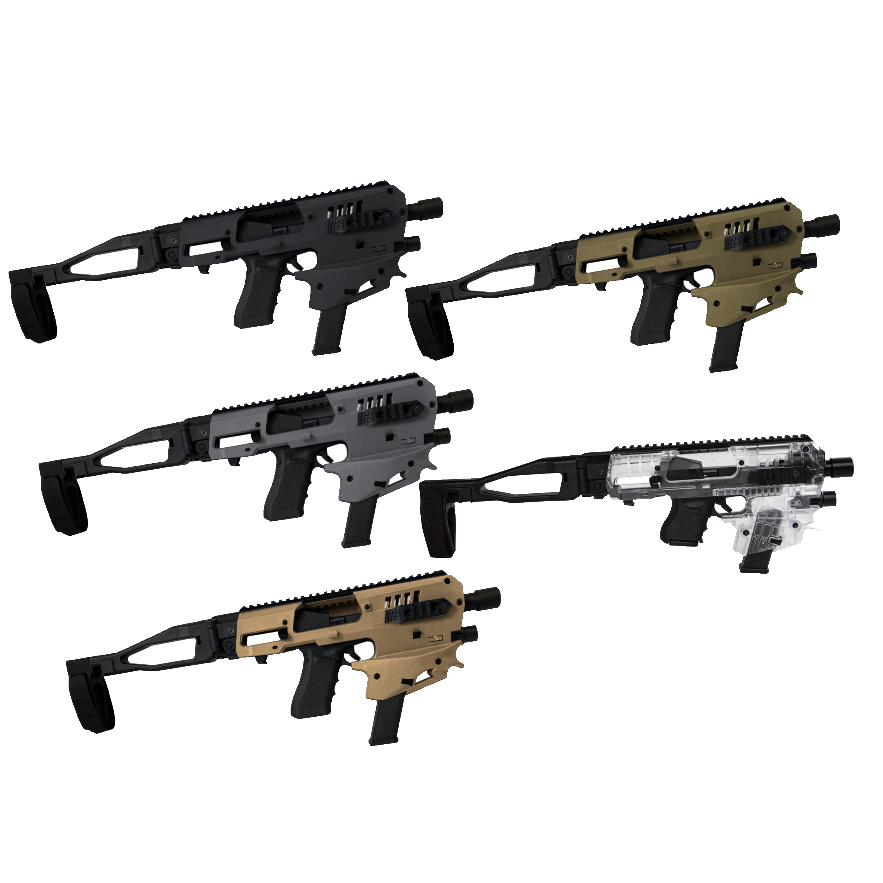MCK Micro Conversion Kit  Glock Carbine for Glock 17, 19, 22 and