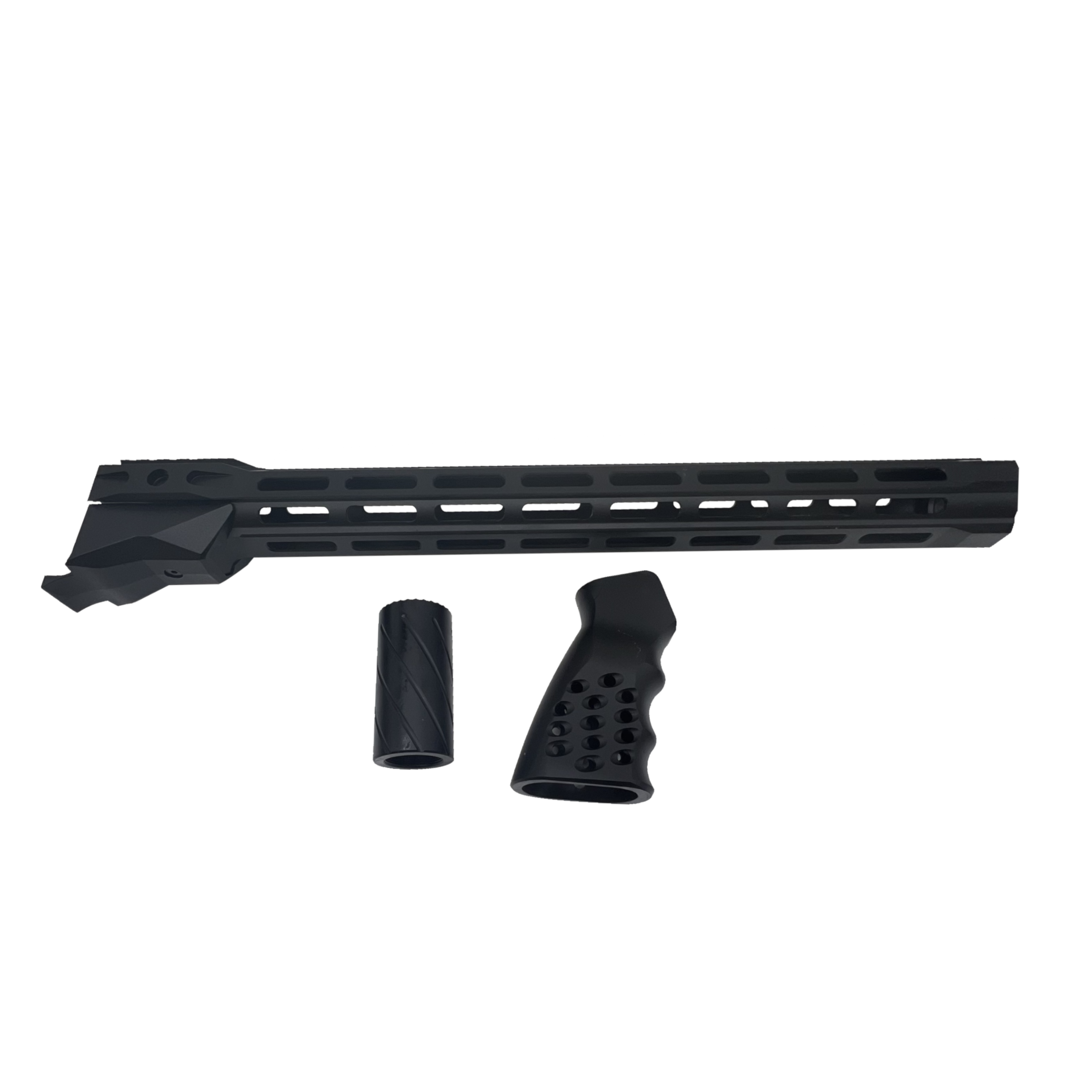 VR80 "SLOTS" FURNITURE SET, BLACK ALUMINUM W/ REAR RAIL FOREND, PISTOL