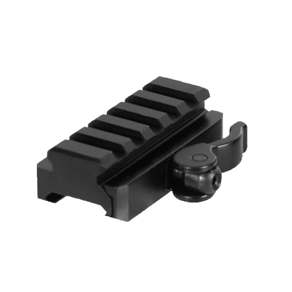 UTG 5Slot QD Lever Mount Adaptor and Riser, Medium Profile