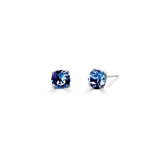 True Blue Stud Earring