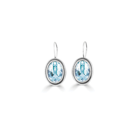 Solace Light Azure Drop Earrings