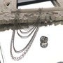 Layered Twist Chain Necklace