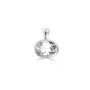 Petite Oval Crystal Pendant