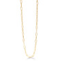 Gold Vermeil / Sterling Silver Paperclip Necklace