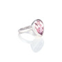 Bold Antique Pink Teardrop Ring