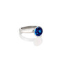 Petite Glam Rock Capri Blue Ring