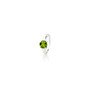 Peridot (August) Bold Solitaire Ring - Sterling Silver 925