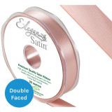 Rose Gold Satin Ribbon - 15mm x 20m (1)