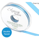 Turquoise Satin Ribbon - 10mm x 20m (1)