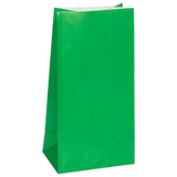 Green Paper Treat Bags (12) Green Paper Treat Bags (12)