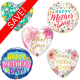 18 inch Mother's Day Foil Pack 1 (25 Balloons)