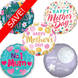 18 inch Mother's Day Foil Pack 2 (25 Balloons)
