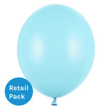 12 inch Pastel Light Blue Latex Balloons (10) 12 inch Pastel Light Blue Latex Balloons (10)