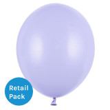 12 inch Pastel Light Lilac Latex Balloons (10) 12 inch Pastel Light Lilac Latex Balloons (10)