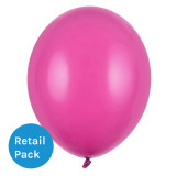 12 inch Pastel Hot Pink Latex Balloons (10) 12 inch Pastel Hot Pink Latex Balloons (10)