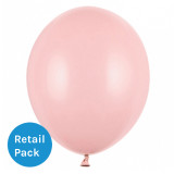 12 inch Pastel Pale Pink Latex Balloons (10) 12 inch Pastel Pale Pink Latex Balloons (10)
