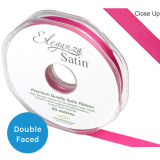 Fuchsia Satin Ribbon - 10mm x 20m (1)