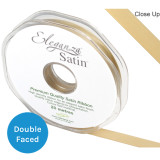 Gold Satin Ribbon - 10mm x 20m (1)
