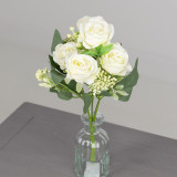 A 30cm Cream Amelia Rose Bunch
