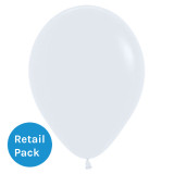 12" Fashion White Sempertex Latex Balloons (12) 12" Fashion White Sempertex Latex Balloons (12)