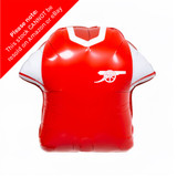 A 20 inch Arsenal FC Football Shirt Foil Balloon, featuring the iconic team logo!