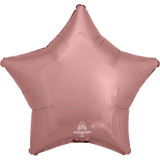 18" Amscan Rose Gold Star Foil Balloon (1) - UNPACKAGED 18" Amscan Rose Gold Star Foil Balloon (1) - UNPACKAGED