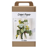 A Crepe Paper Flower Bouquet Maxi Craft Kit.
