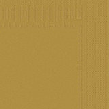 A pack of 8 gold paper napkins, manufactured by Oaktree. A pack of 8 gold paper napkins, manufactured by Oaktree.