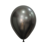 A pack of 50, 5" Silk Midnight Grey Latex Balloons, manufactured by Sempertex. A pack of 50, 5" Silk Midnight Grey Latex Balloons, manufactured by Sempertex.