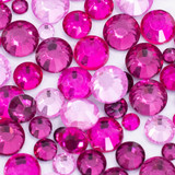 Pink Hot Gems, manufactured by Crafter's Companion. Pink Hot Gems, manufactured by Crafter's Companion.