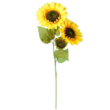 A 76cm Yellow Sunflower Spray. A 76cm Yellow Sunflower Spray.