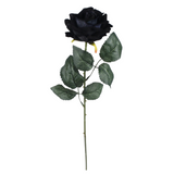 A 47cm Black Velvet Rose Stem. A 47cm Black Velvet Rose Stem.