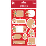 A Cosy Christmas Sticker Set. A Cosy Christmas Sticker Set.