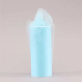 A Roll of Light Blue Tulle, measuring 150mm x 23m. A Roll of Light Blue Tulle, measuring 150mm x 23m.