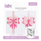 A 9 Piece Beautiful Bows Metal Die, manufactured by Crafter’s Companion. A 9 Piece Beautiful Bows Metal Die, manufactured by Crafter’s Companion.