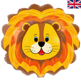 A 30 inch Happy Lion Head Foil Balloon, manufactured by Oaktree UK. A 30 inch Happy Lion Head Foil Balloon, manufactured by Oaktree UK.