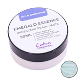A 50ml pot of Emerald Essence Iridescent Pearl Paste. A 50ml pot of Emerald Essence Iridescent Pearl Paste.