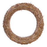 A Rustic Straw Wreath, measuring approx. 40cm.