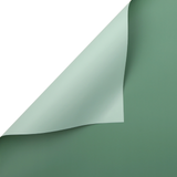 A roll of Pastel Green & Sage Bicolour Solid Film, measuring approx. 58cm x 40m.