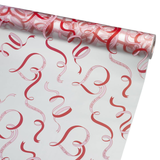 A roll of Valentine's Day Ribbons Frosted Film, measuring approx. 80cm x 80m.