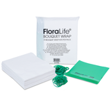 A set of 25 FloraLife Bouquet Wraps.