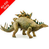 A 44 inch Jurassic World Standing Stegosaurus Foil Balloon, manufactured by PartyDeco.