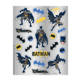 A set of 4 Batman Hero Sticker Sheets, manufactured by Unique.