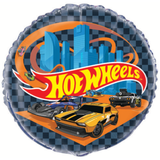 An 18 inch Hot Wheels Track Foil Balloon, manufactured by Unique.