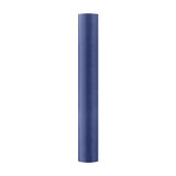 A roll of Dark Blue Satin Fabric, manufactured by PartyDeco.